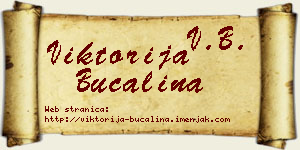 Viktorija Bučalina vizit kartica